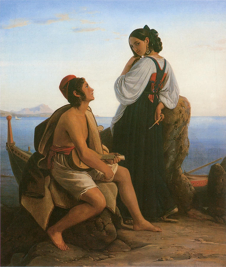 Una ragazza di Procida